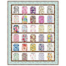 Mason Jar Quilt Kit - Flowers 54 1/2" x 68 1/2" - ineedfabric.com