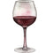 Merlot Wine Glass Fabric Panel - ineedfabric.com