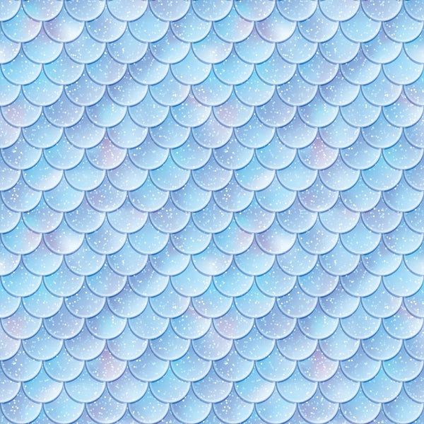 Mermaid Tail Fabric - Blue/Purple - ineedfabric.com