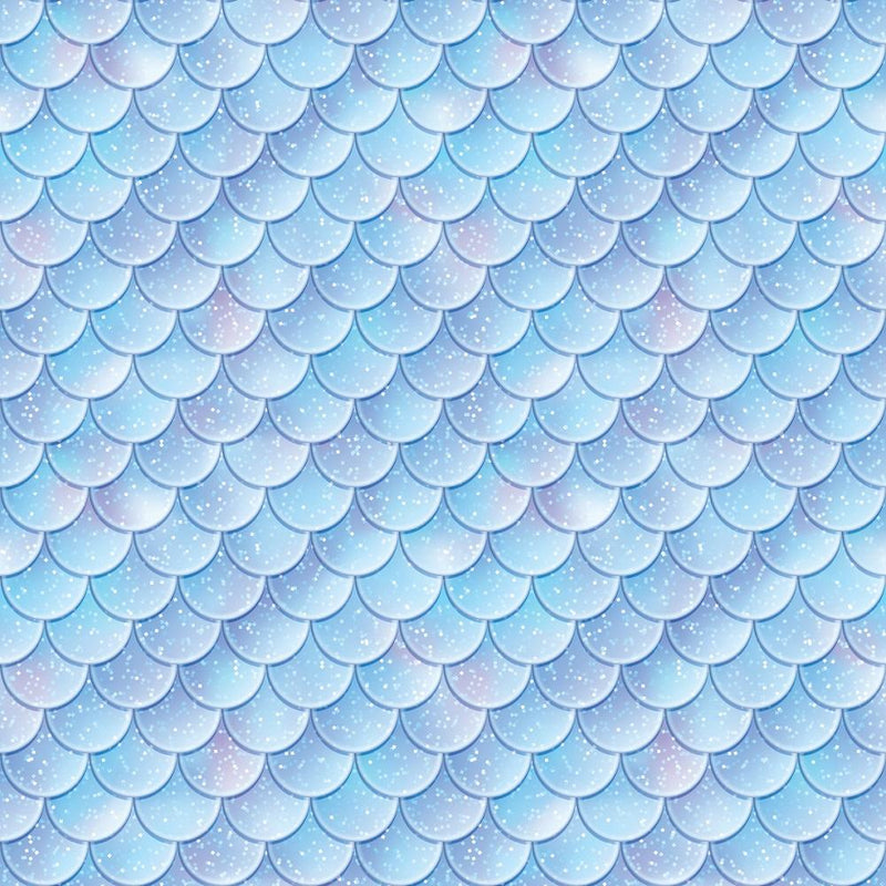 Mermaid Tail Fabric - Blue/Purple - ineedfabric.com