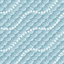 Mermaid Tail & Pearls Fabric - Sea Sparkle - ineedfabric.com
