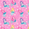 Mermaids Are Real Fabric - Pink - ineedfabric.com