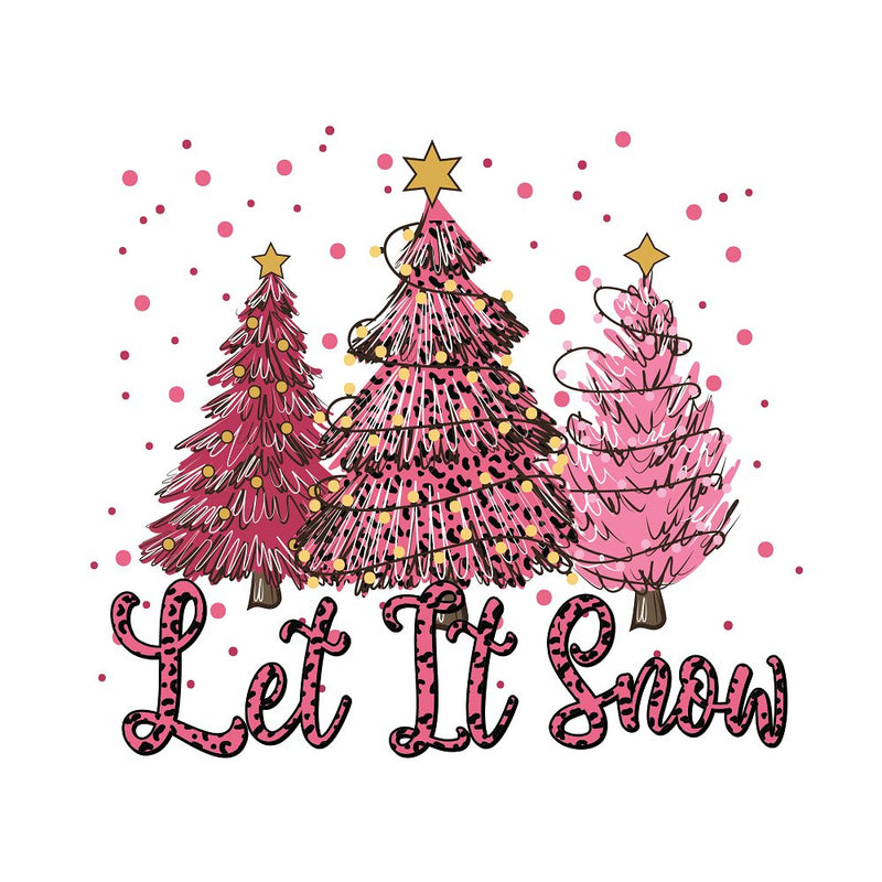 Merry & Bright Let it Snow Fabric Panel - ineedfabric.com