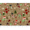 Merry Christmas Basics Gingerbread Fabric - ineedfabric.com