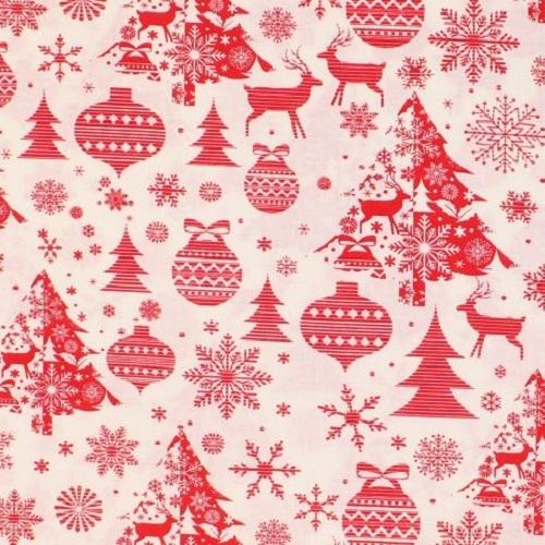 Merry Christmas Basics, Mixed Christmas Elements - ineedfabric.com
