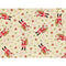 Merry Christmas Basics, Santa Fabric - Beige - ineedfabric.com
