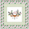 Merry Christmas Deer Head Tangled In Lights Wall Hanging 42" x 42" - ineedfabric.com