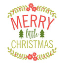 Merry Little Christmas Fabric Panel - ineedfabric.com