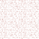 Messy Script Fabric - Rose Gold - ineedfabric.com