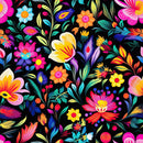 Mexican Floral Fiesta Pattern 4 Fabric - ineedfabric.com