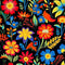 Mexican Floral Fiesta Pattern 8 Fabric - ineedfabric.com