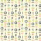 Mid-Century Shapes Fabric - Variation 1 - ineedfabric.com