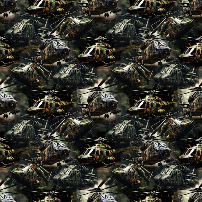 Military Helicopter Fabric - ineedfabric.com