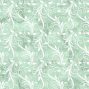 Mint Dreams Vines Fabric - Green - ineedfabric.com