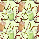 Mixed Matcha Latte Fabric - Green - ineedfabric.com