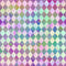 Modern Rainbow Diamonds Fabric - ineedfabric.com