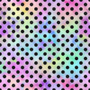 Modern Rainbow Dots Fabric - ineedfabric.com