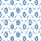 Monochrome Shibori Sunburst Flowers Fabric - ineedfabric.com