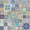 Moroccan Square Patchwork Fabric - ineedfabric.com