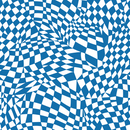 Mosaic Checkered Basics Fabric - Blue - ineedfabric.com