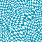 Mosaic Checkered Basics Fabric - Cerulean Blue - ineedfabric.com