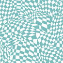 Mosaic Checkered Basics Fabric - Cornflower - ineedfabric.com