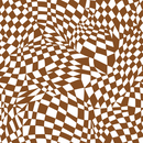 Mosaic Checkered Basics Fabric - Russet - ineedfabric.com