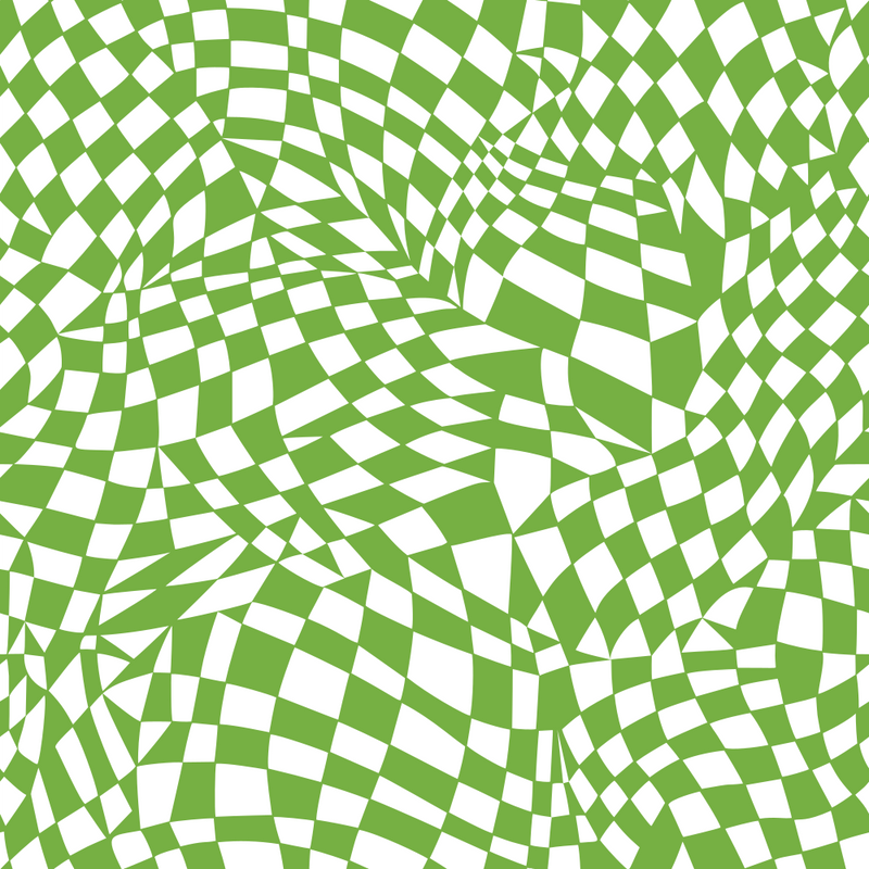 Mosaic Checkered Basics Fabric - Spring Green - ineedfabric.com