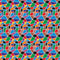 Mosaic Fabric - Multi - ineedfabric.com