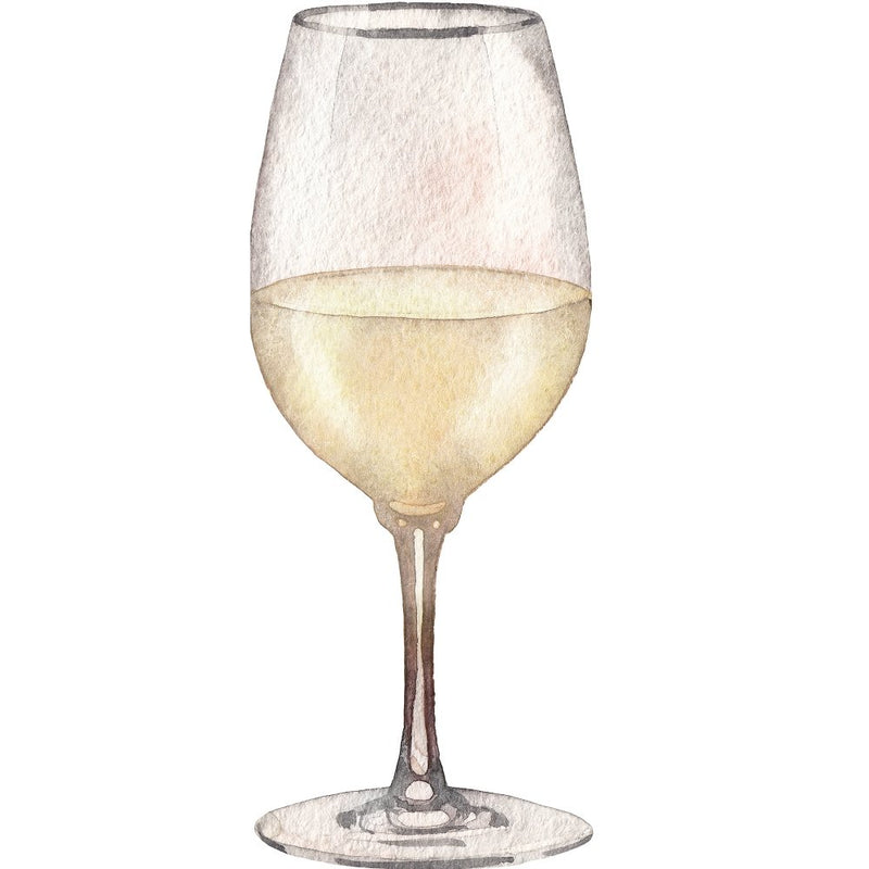 Moscato Wine Glass Fabric Panel - ineedfabric.com