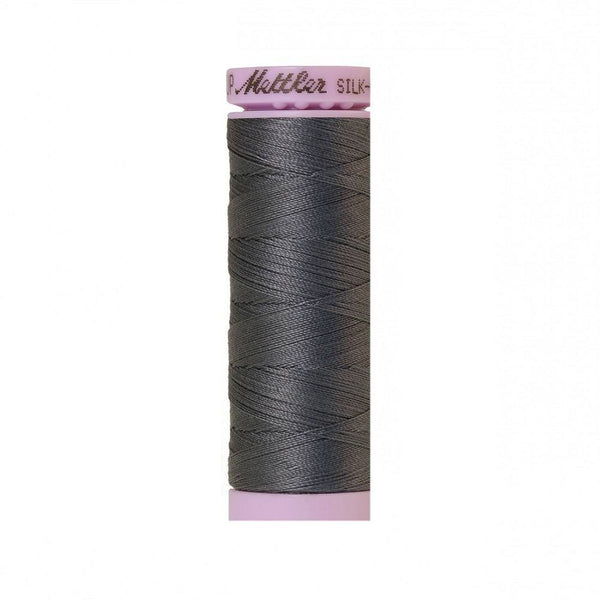 Mousy Gray Silk-Finish 50wt Solid Cotton Thread - 164yd - ineedfabric.com
