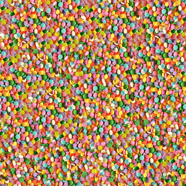 Multi-Colored Sprinkles Fabric - ineedfabric.com