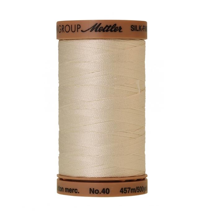 Muslin Silk-Finish 40wt Solid Cotton Thread - 500yds - ineedfabric.com