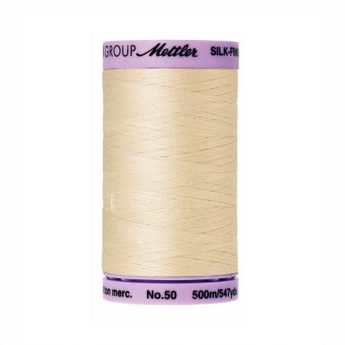 Muslin Silk-Finish 50wt Solid Cotton Thread - 547yds - ineedfabric.com