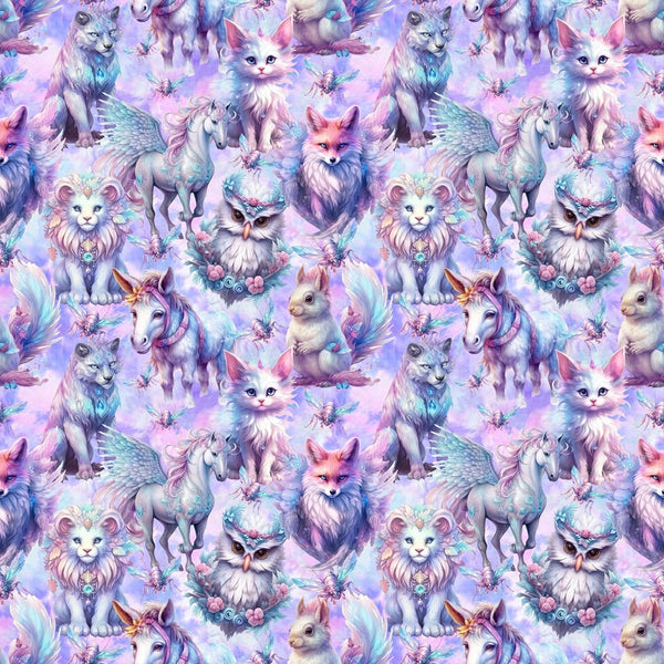 Mystical Animal Fabric - ineedfabric.com