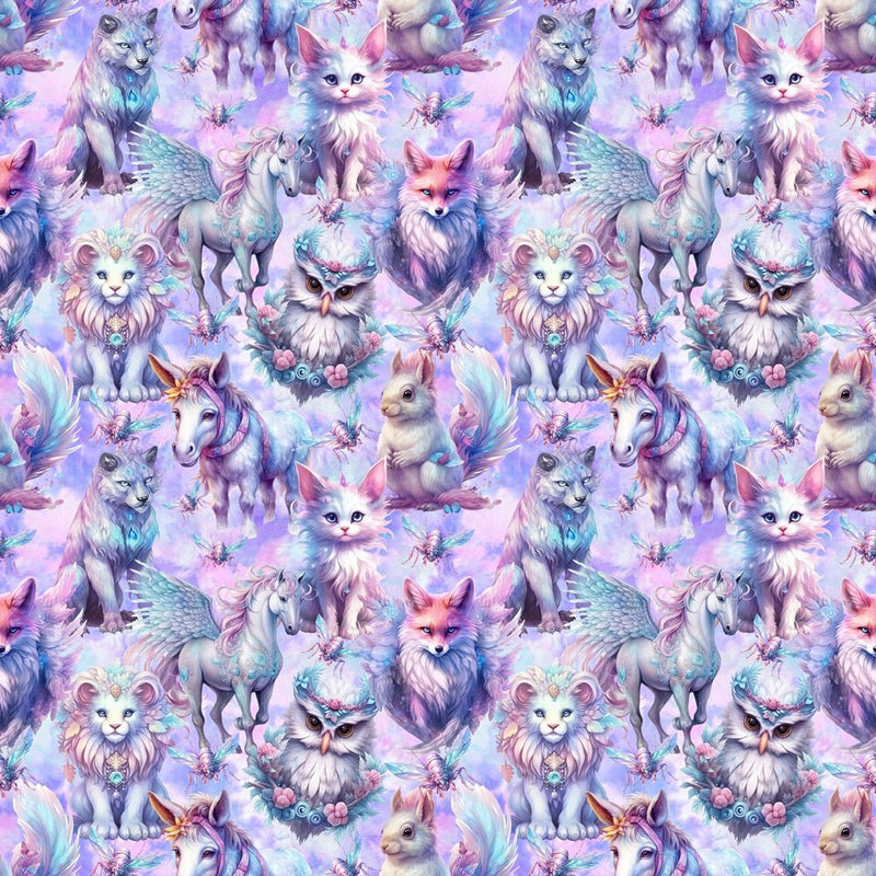 Mystical Animal Fabric - ineedfabric.com