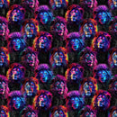 Neon Lion Fabric - ineedfabric.com