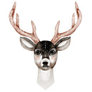 Northern Woods Deer Head 1 Fabric Panel - ineedfabric.com