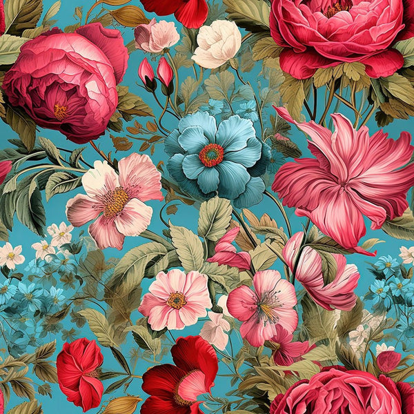 Nostalgic Blooms 5 Fabric - ineedfabric.com
