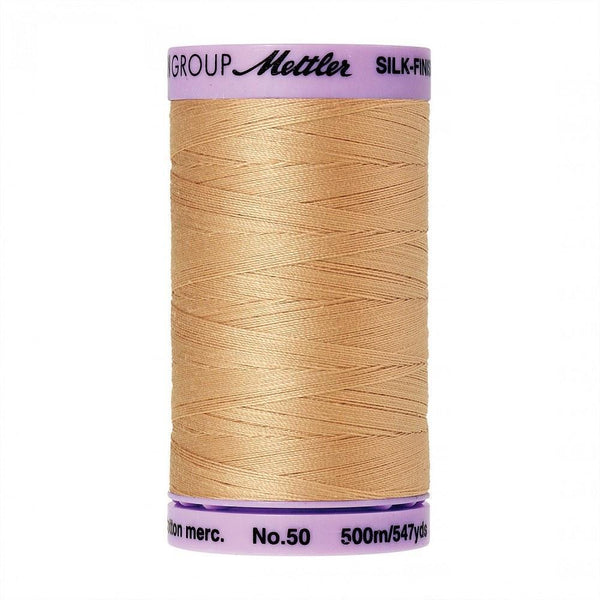 Oat Straw Silk-Finish 50wt Solid Cotton Thread - 547yds - ineedfabric.com