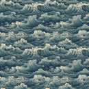 Oceanic Pattern 5 Fabric - ineedfabric.com