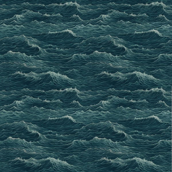 Oceanic Pattern 6 Fabric - ineedfabric.com