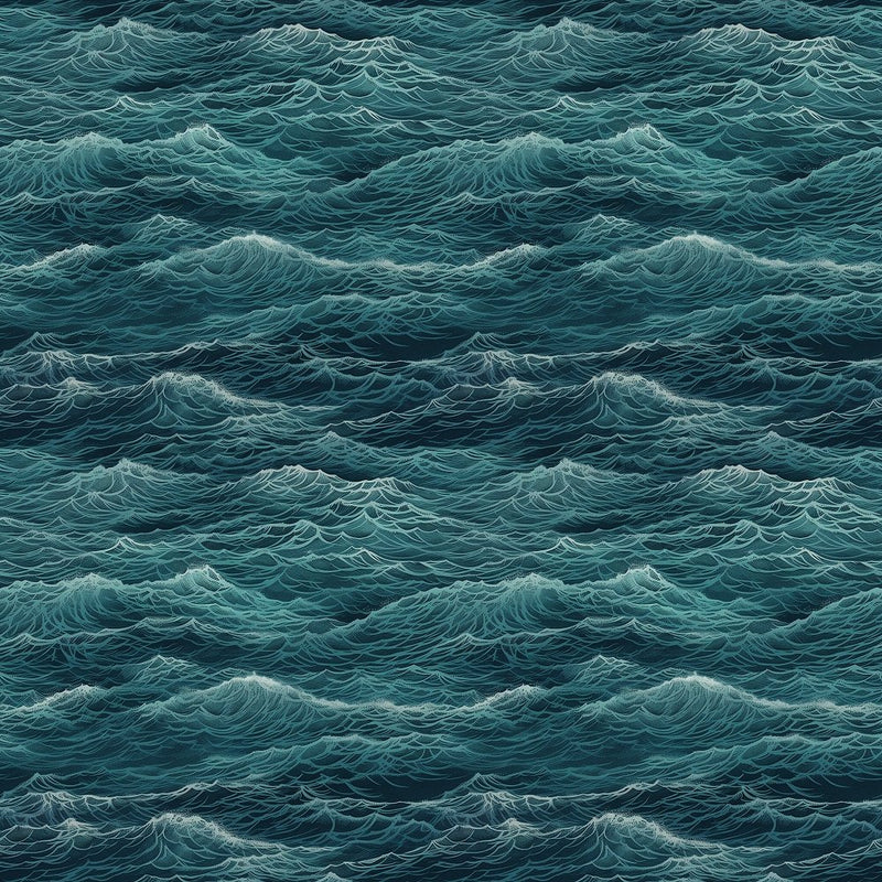 Oceanic Pattern 8 Fabric - ineedfabric.com