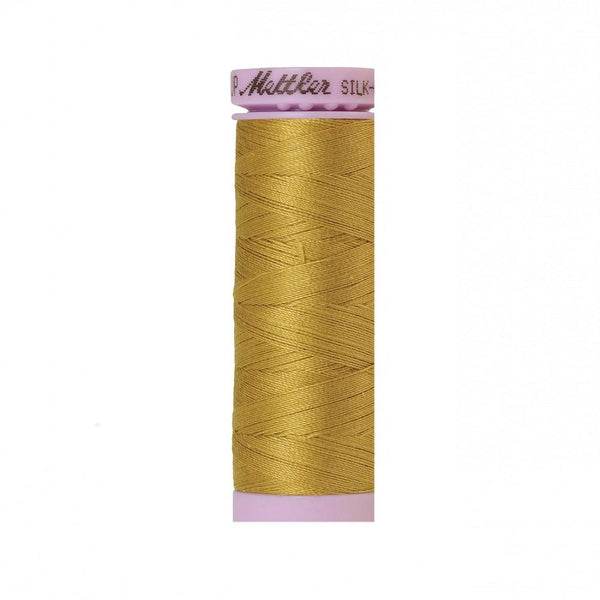 Ochre Silk-Finish 50wt Solid Cotton Thread - 164yd - ineedfabric.com
