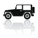 Off-Road Vehicle Silhouette Fabric Panel - ineedfabric.com