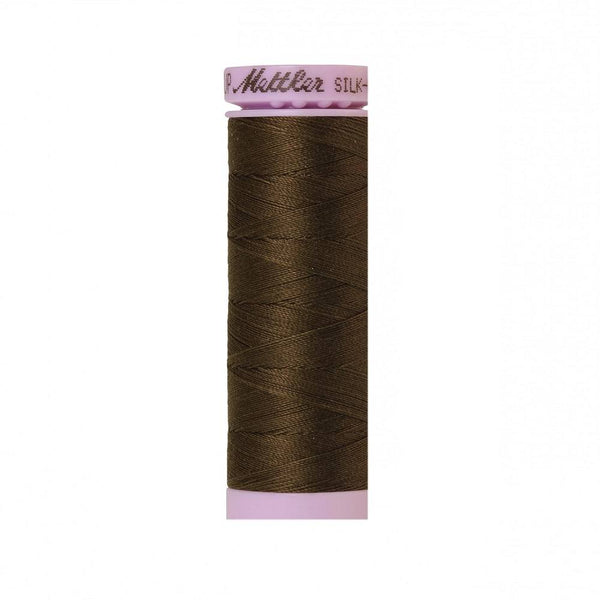 Olive Silk-Finish 50wt Solid Cotton Thread - 164yd - ineedfabric.com