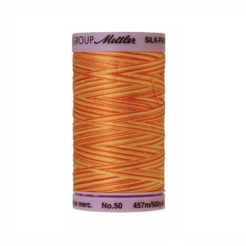 Orange Ana Silk-Finish 50wt Variegated Cotton Thread - 500yds - ineedfabric.com