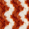 Orange & White Fur Fabric - ineedfabric.com