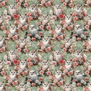 Owls & Floral Fabric - ineedfabric.com