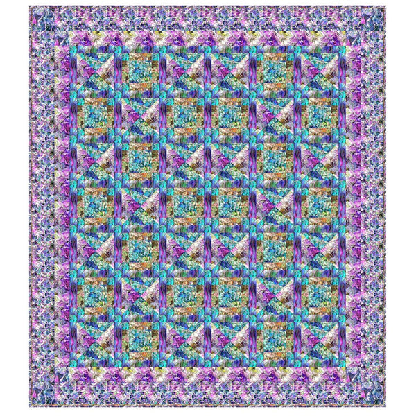 Oyster Shell Collection Quilt Kit - ineedfabric.com
